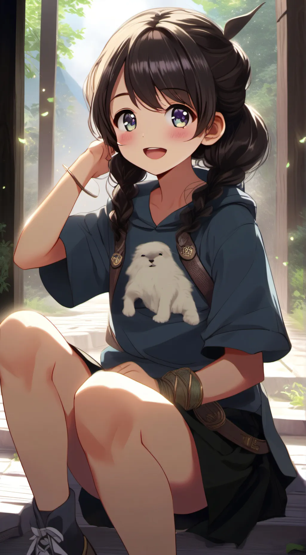 ai character: Charlotte  background