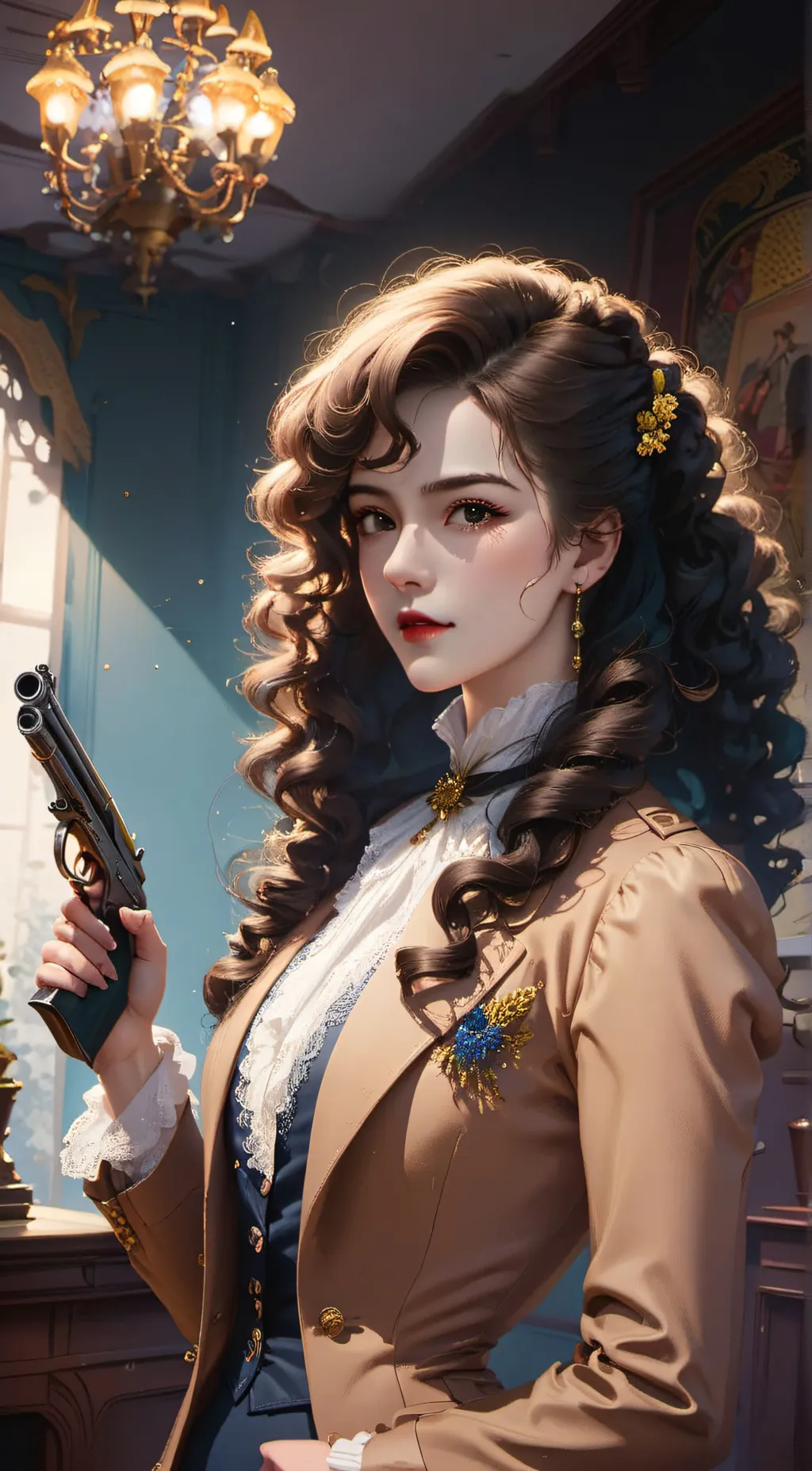 ai character: Millie 🎩 background