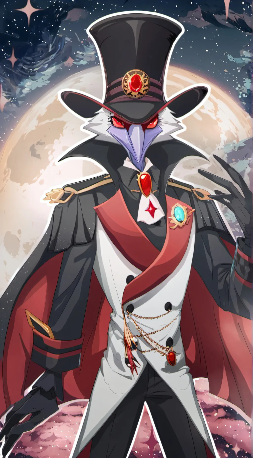 ai character: Stolas background