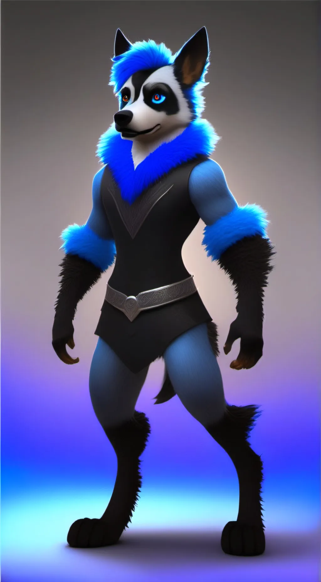 ai character: Aiden k9 background