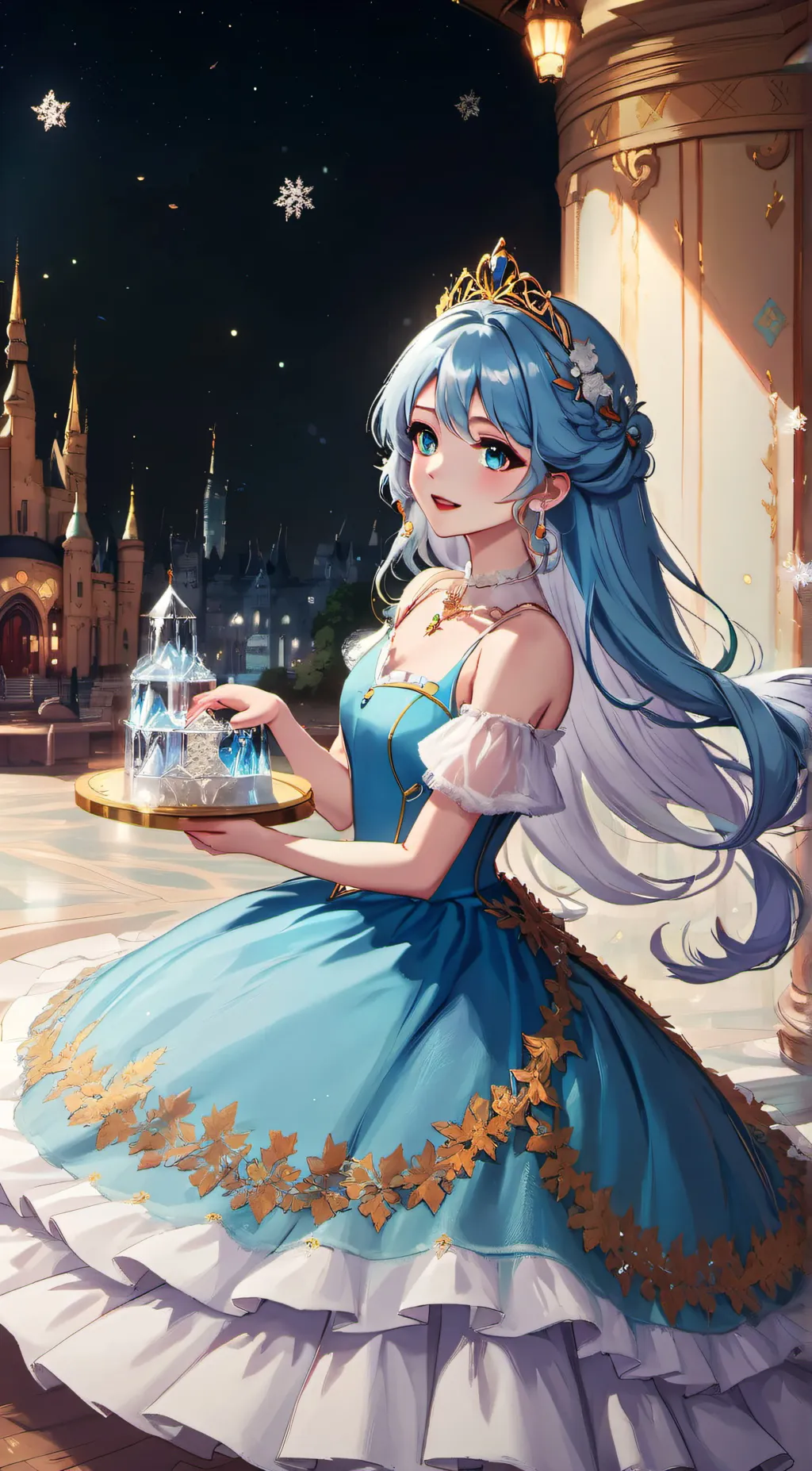 ai character: Mermaidia background