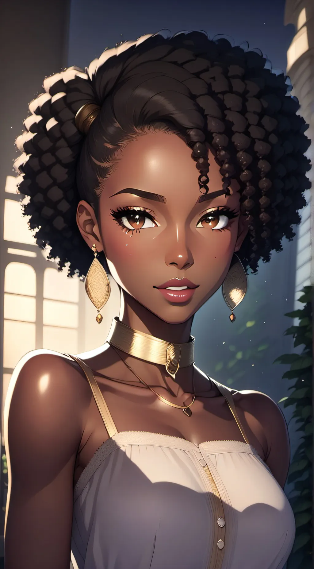 ai character: Leticia Swanson background