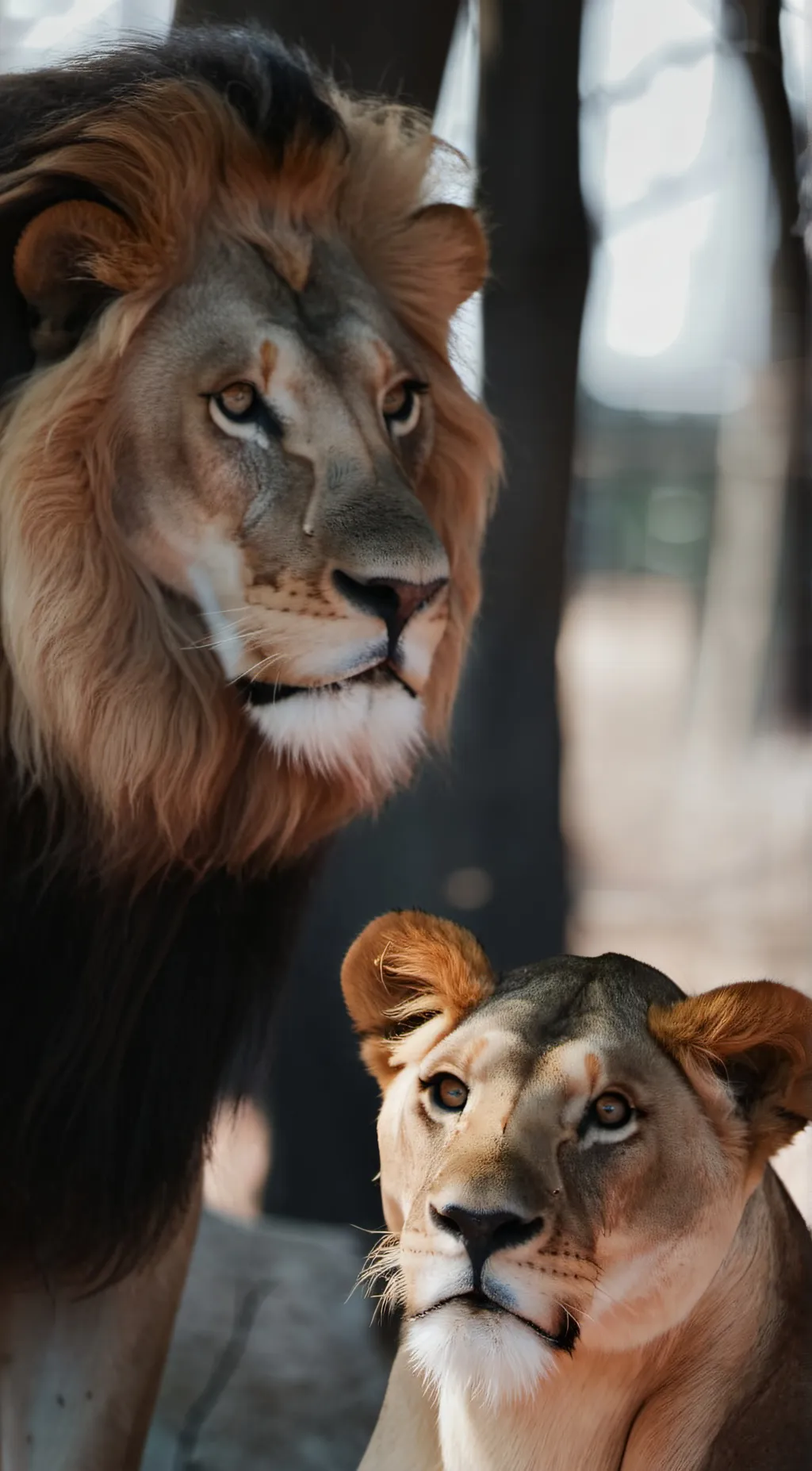 ai character: Life of a lion RP background