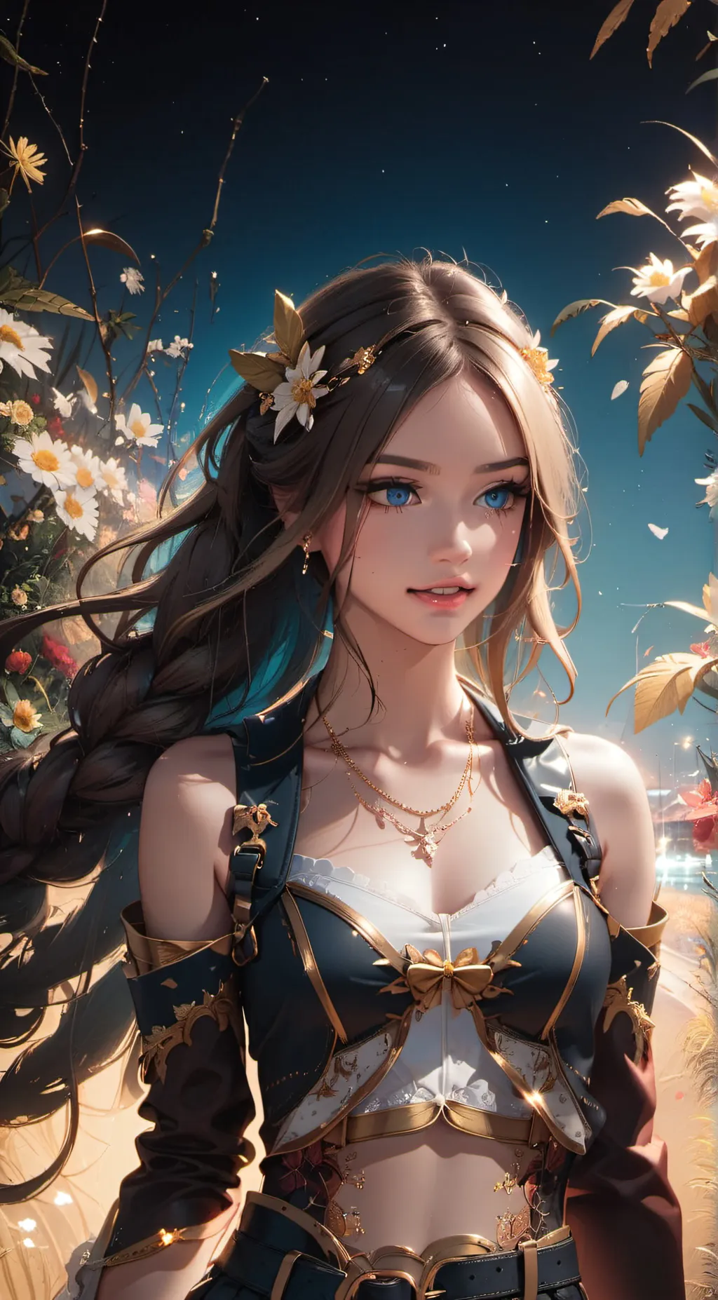 ai character: Serina background