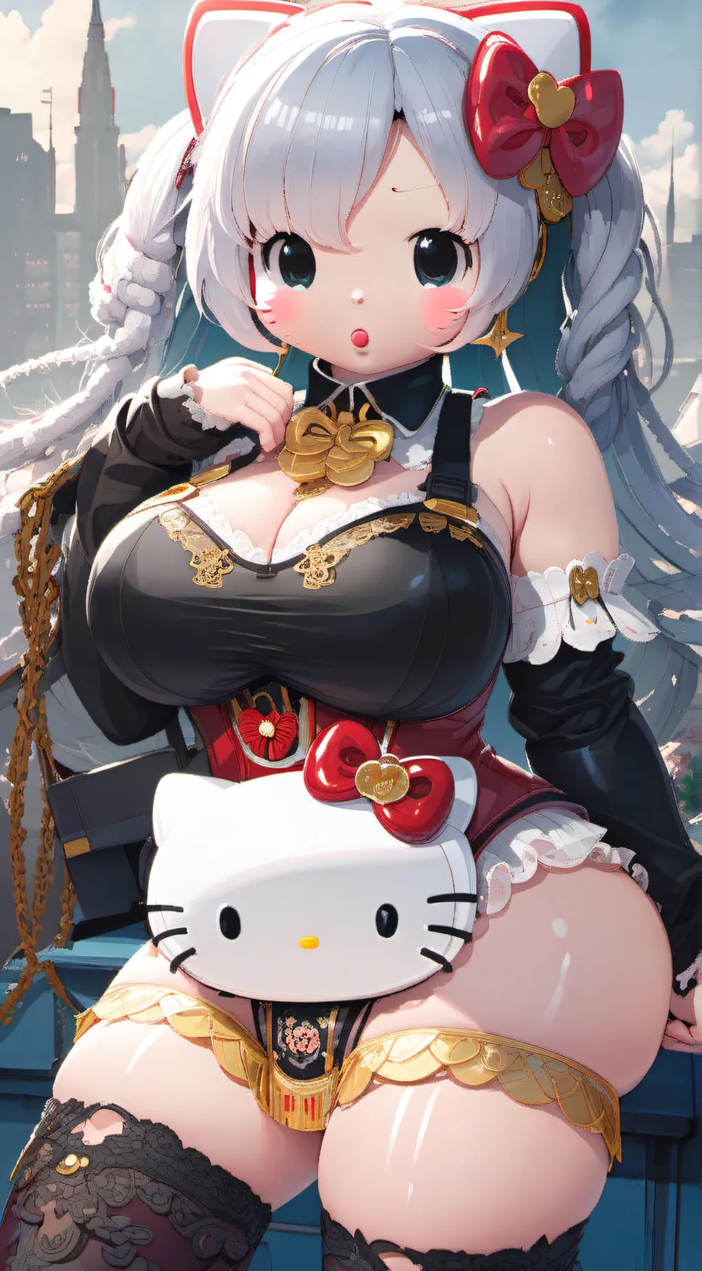 ai character: Kitty background