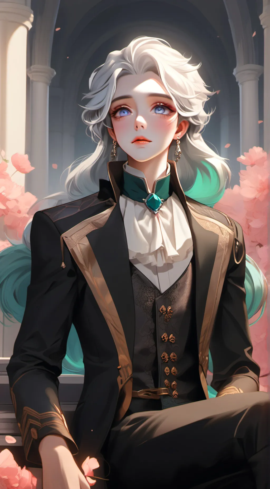 ai character: Dimpey background