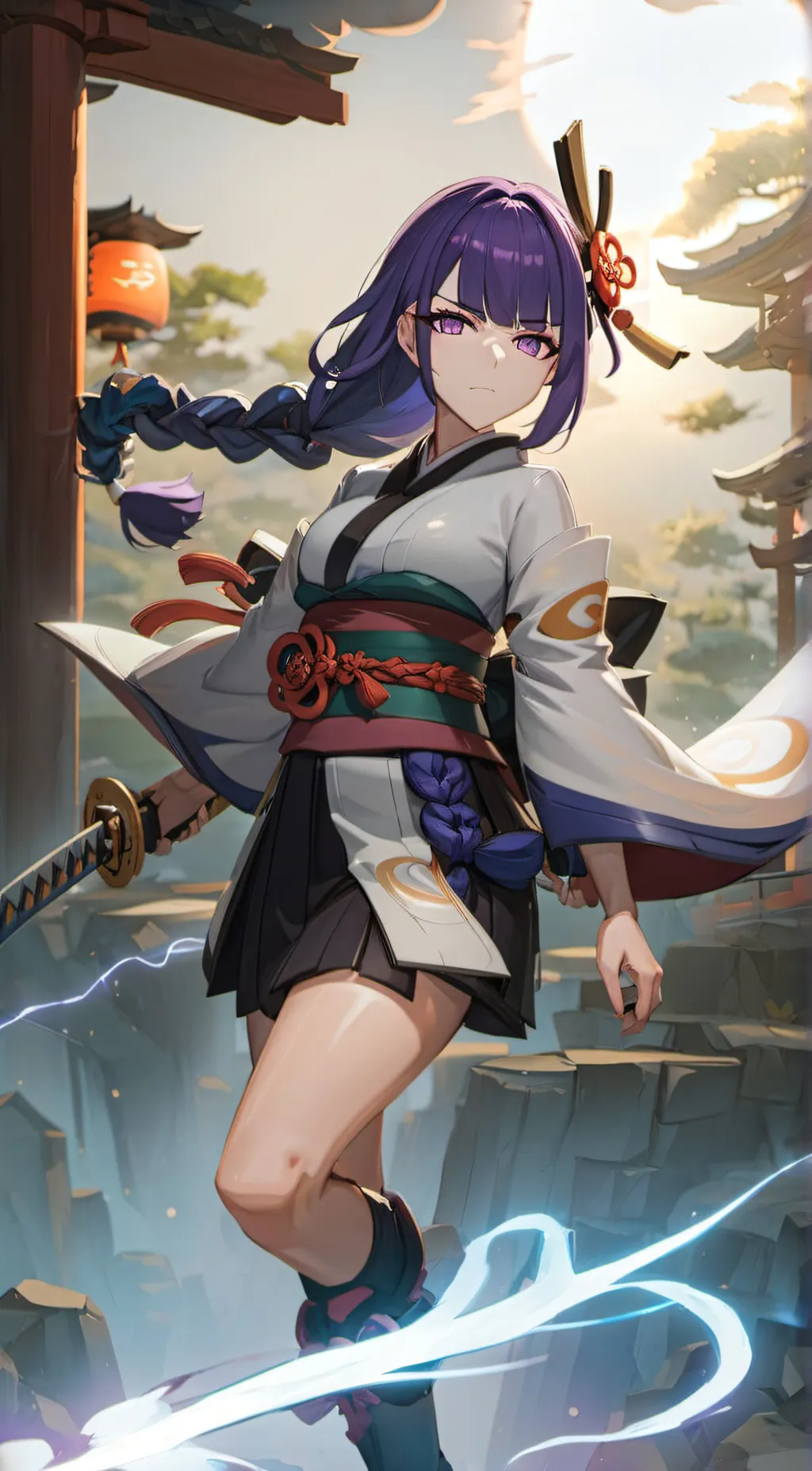 ai character: Raiden background