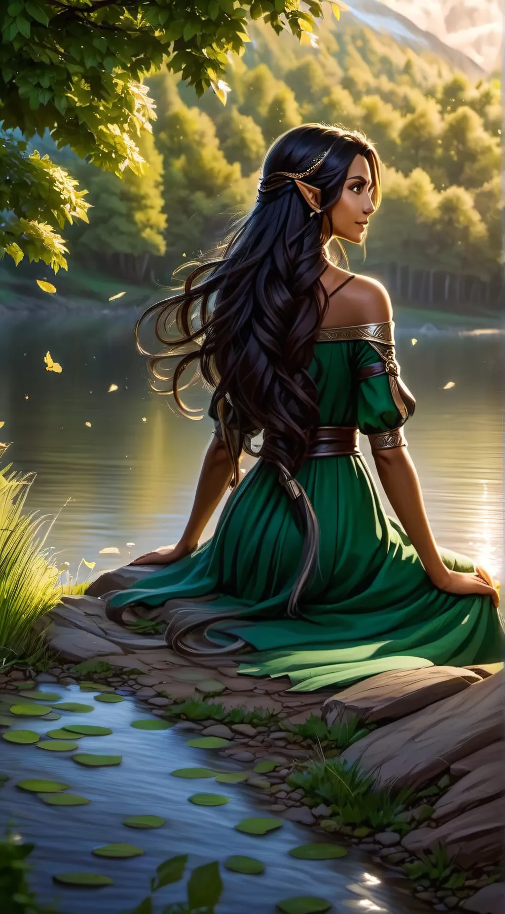 ai character: Vespera background