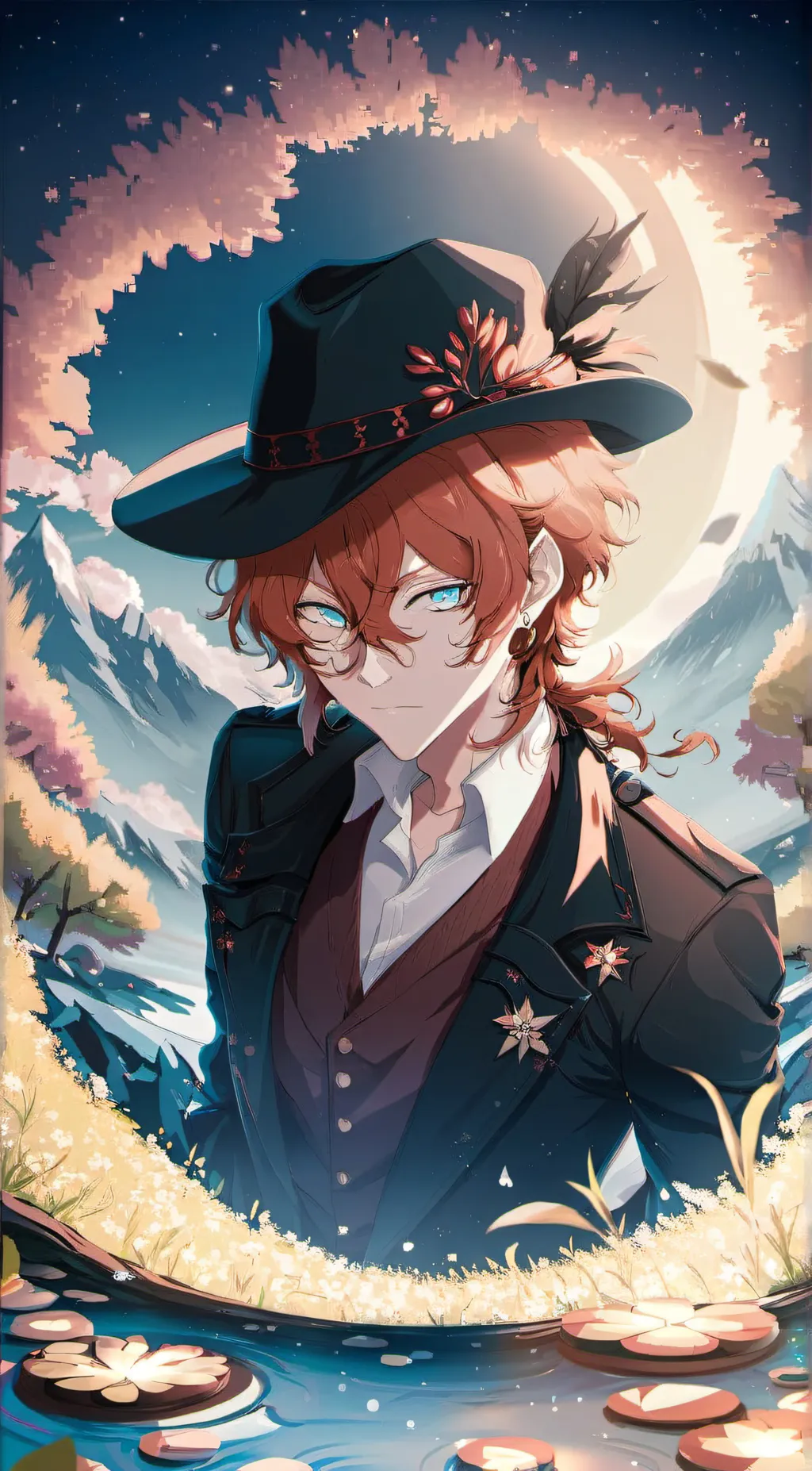 ai character: Chuuya Nakahara background