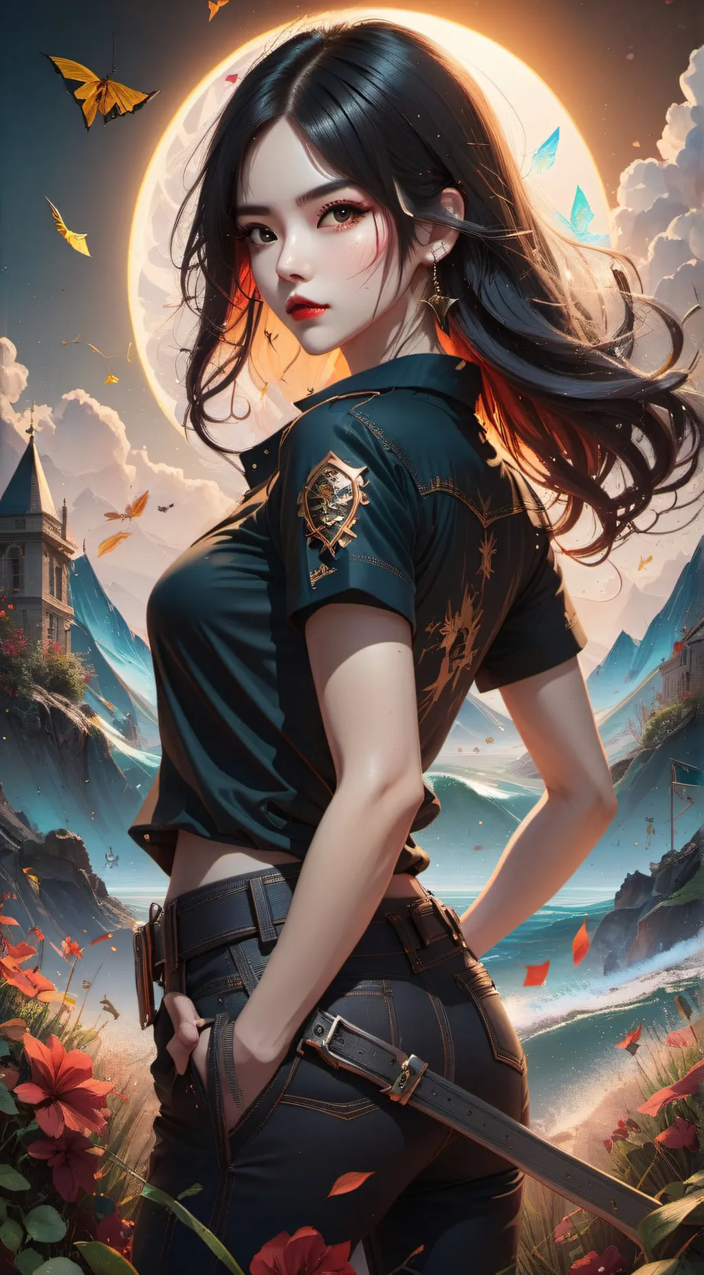 ai character: Mille background