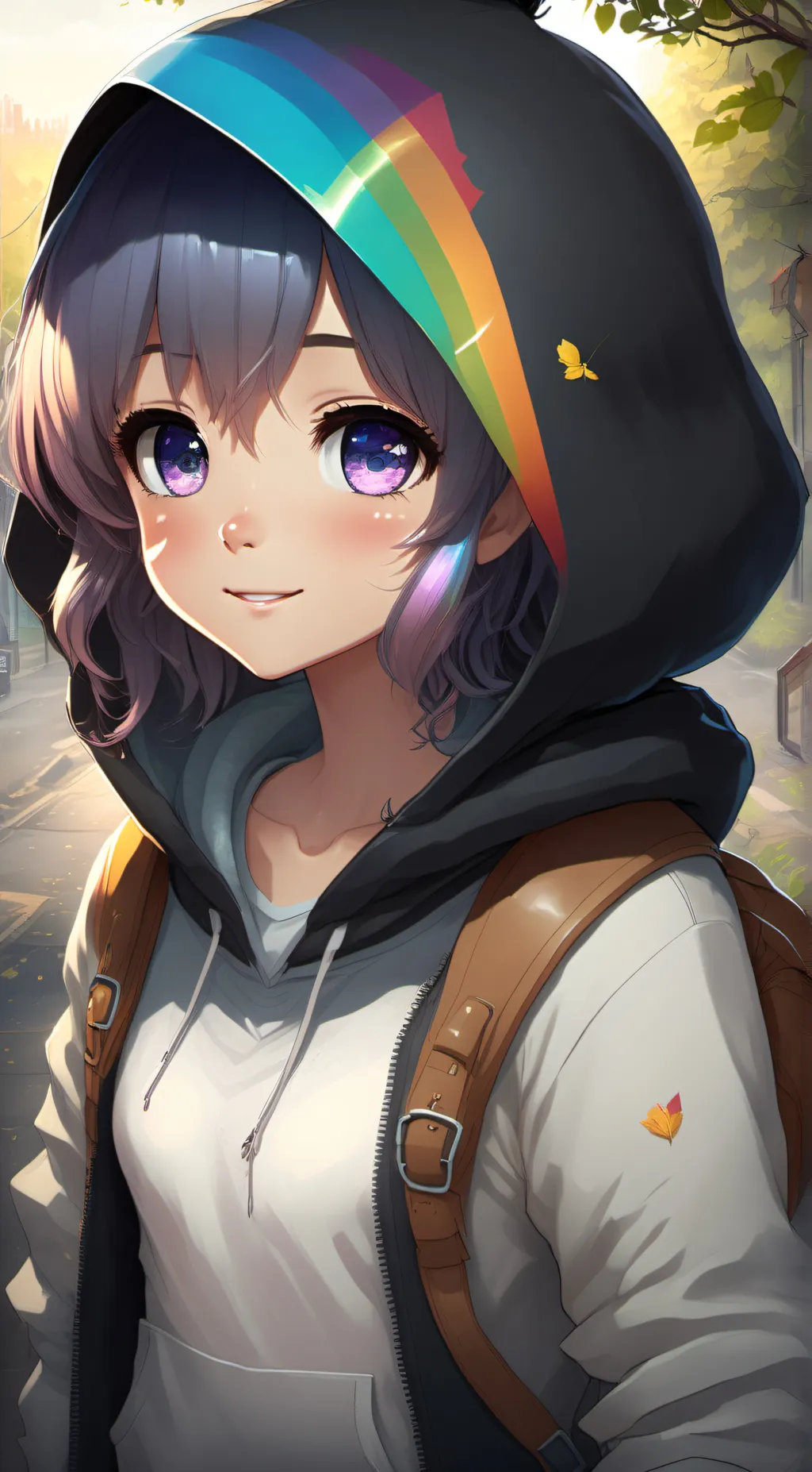 ai character: Kiara  background