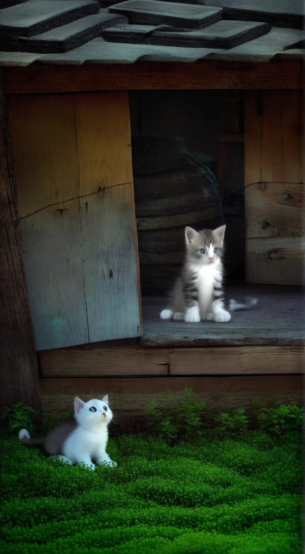 ai character: Tabby  background