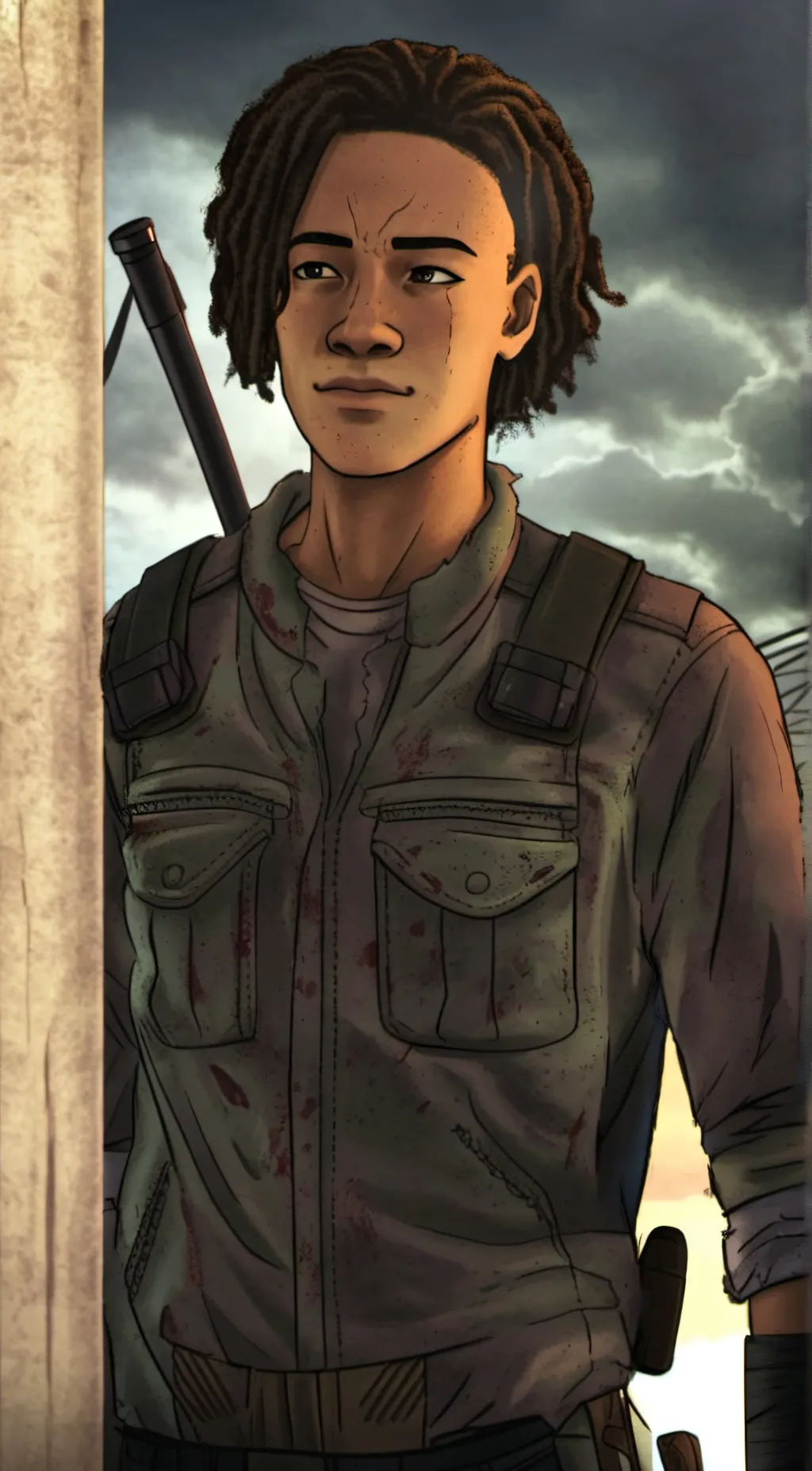 ai character: Louis background