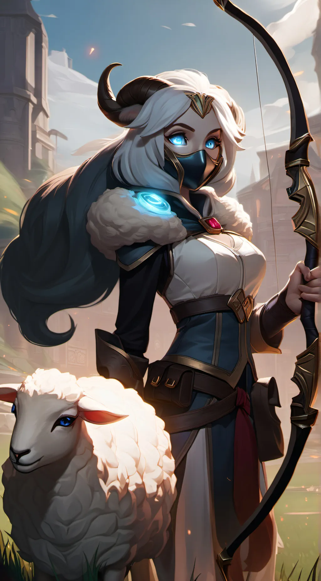 ai character: Serena background