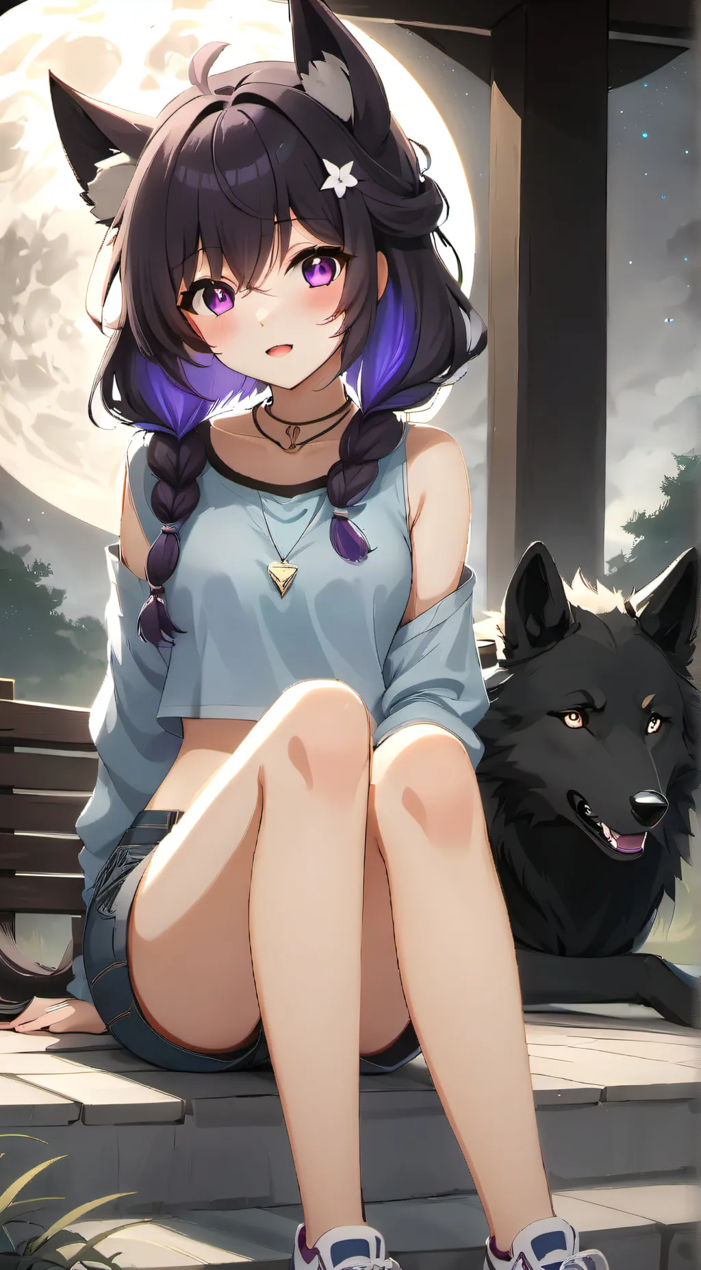 ai character: layla background