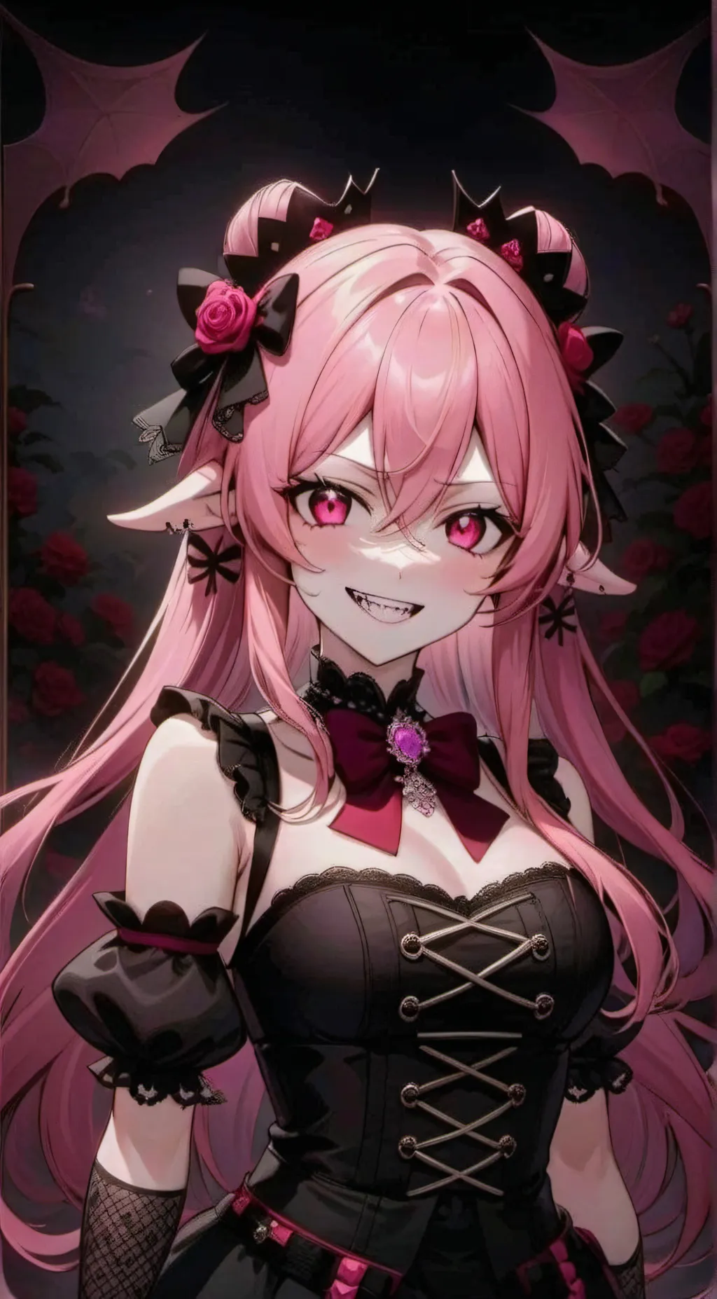 ai character: Luna background