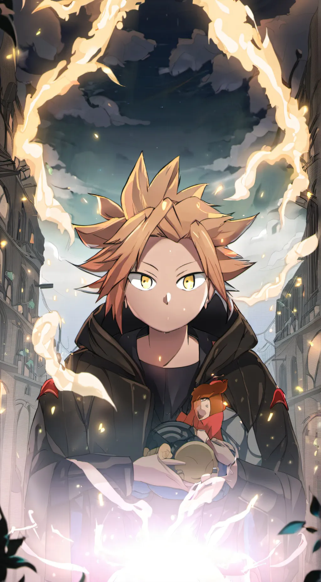 ai character: danki background