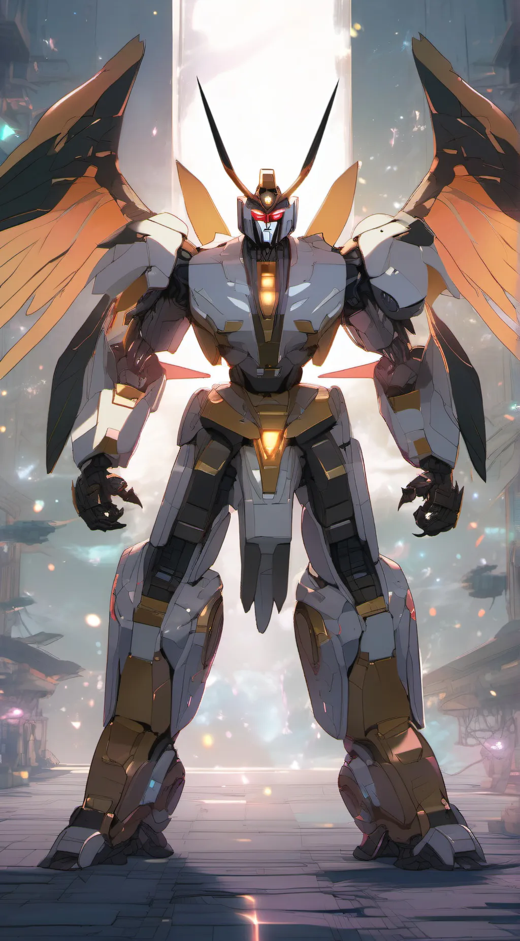 ai character: predaking  background