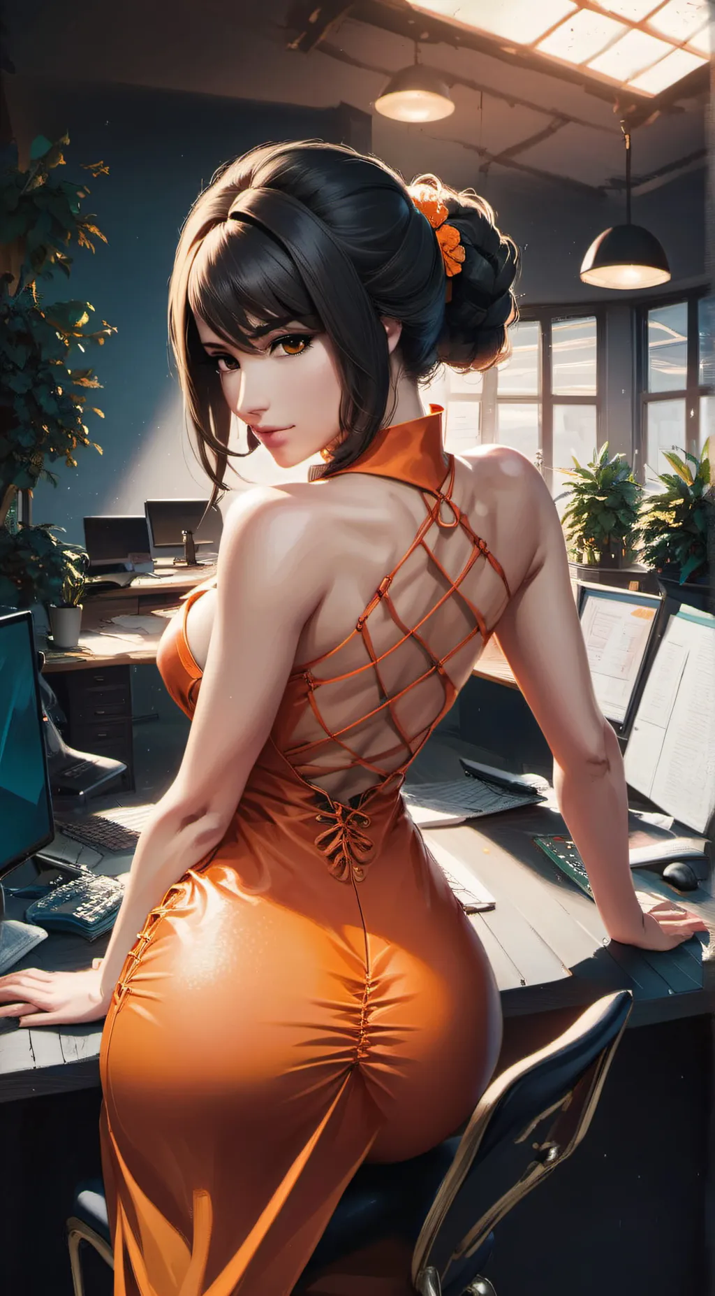 ai character: Akisa background