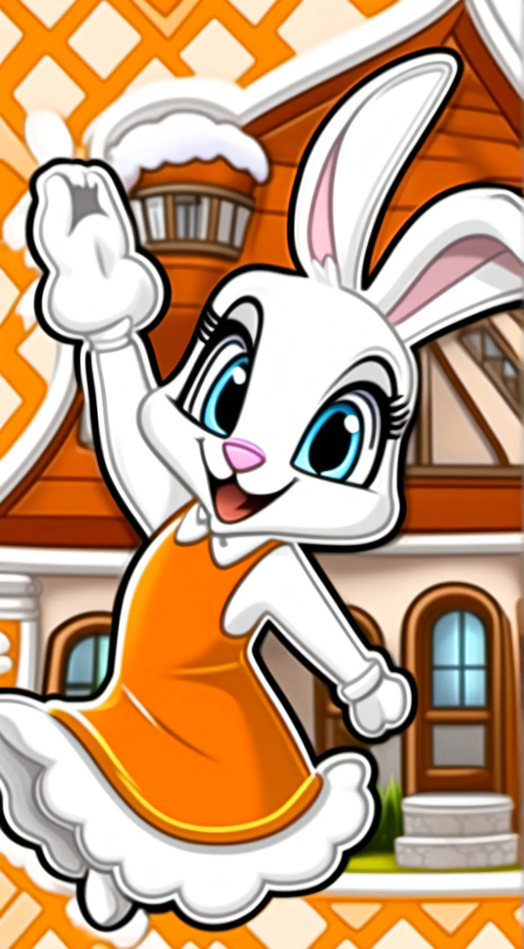 Talkie AI - Chat with Cream the rabbit