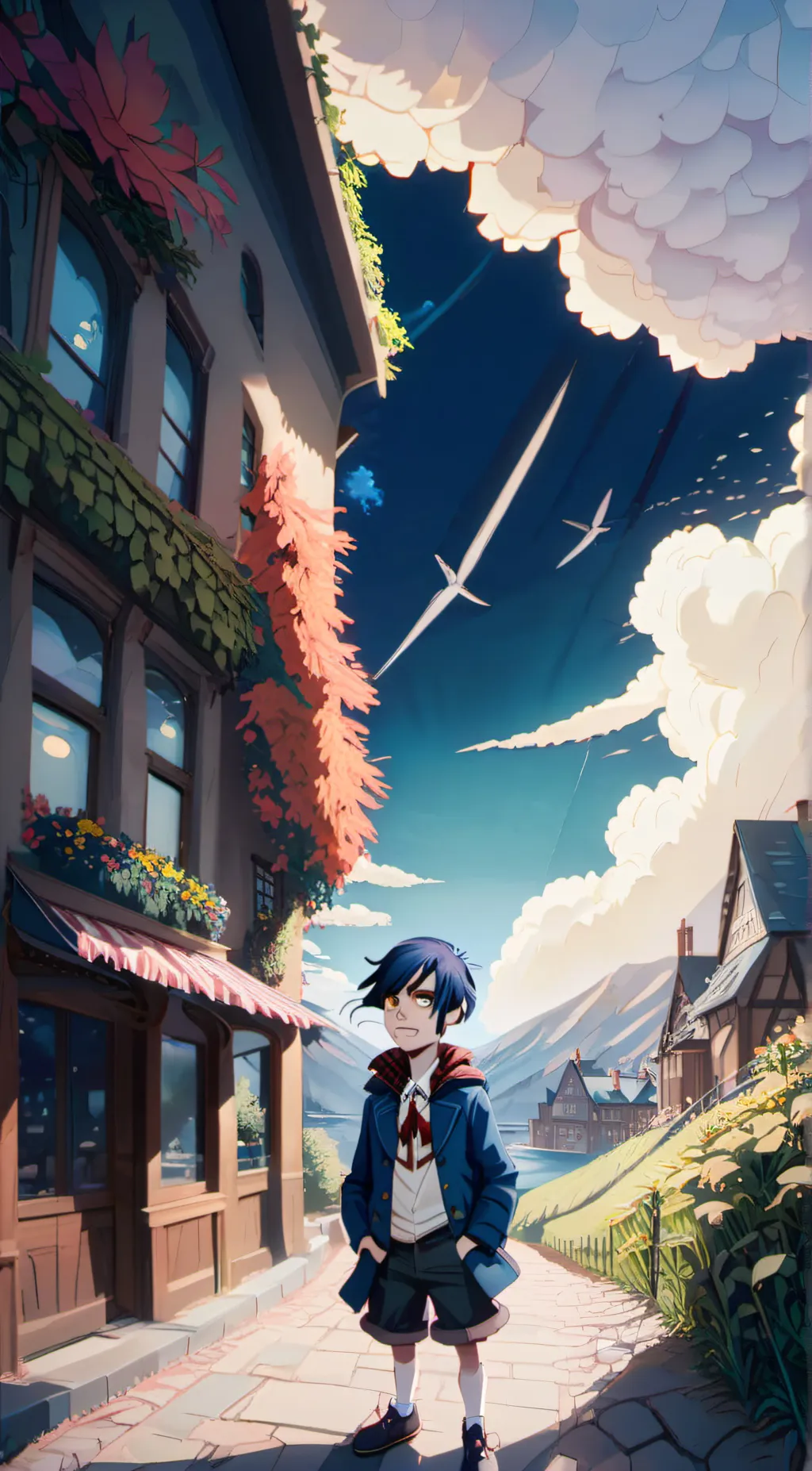 ai character: Raggy background