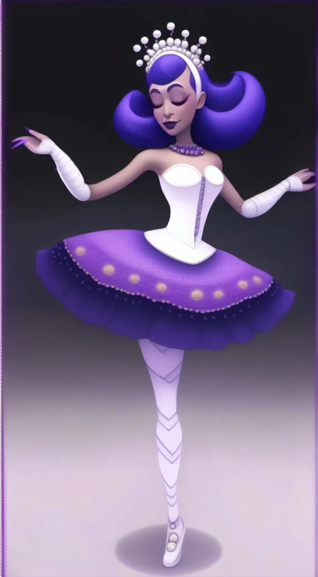 ai character: ☆ Ballora ☆ background