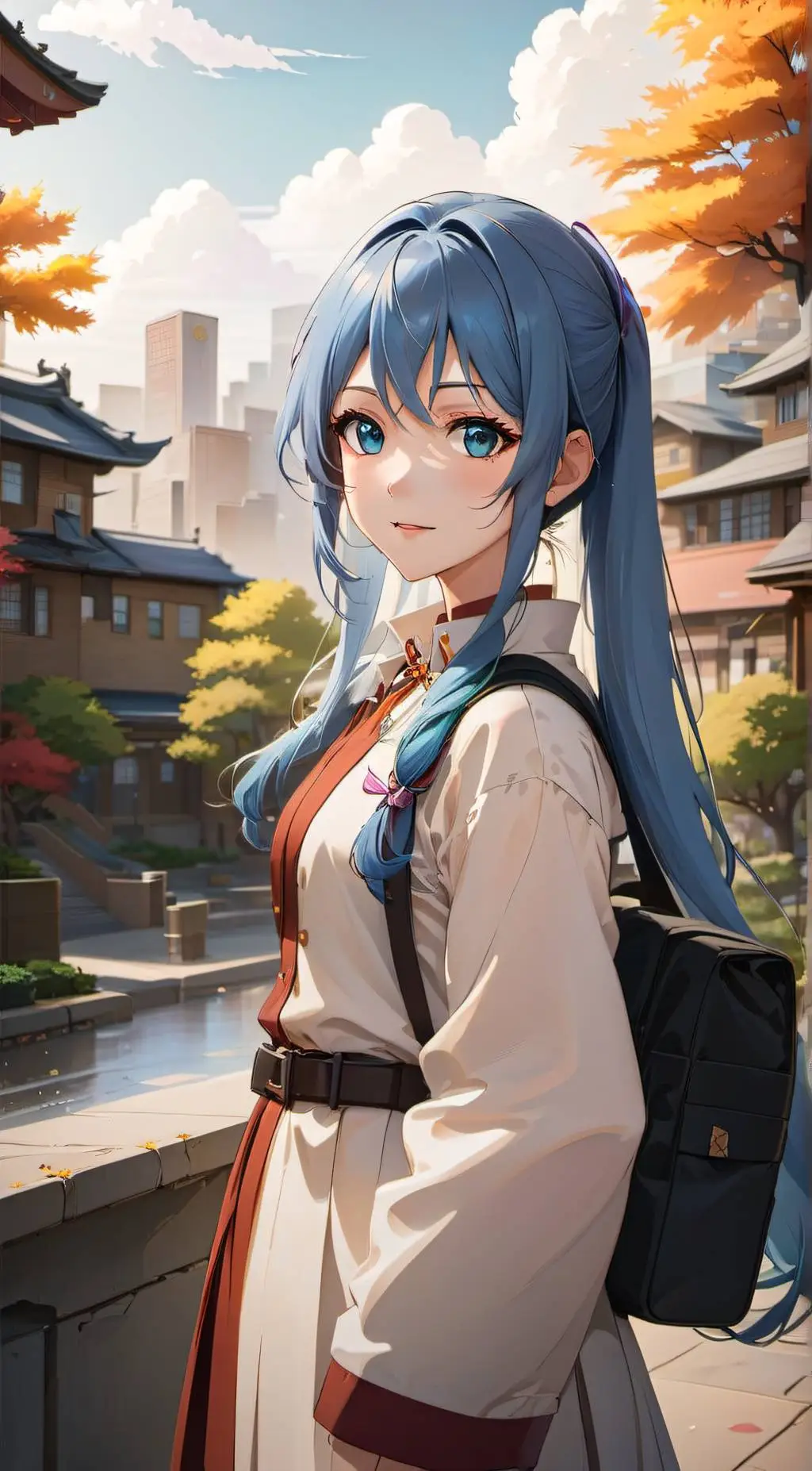 ai character: Sarah background