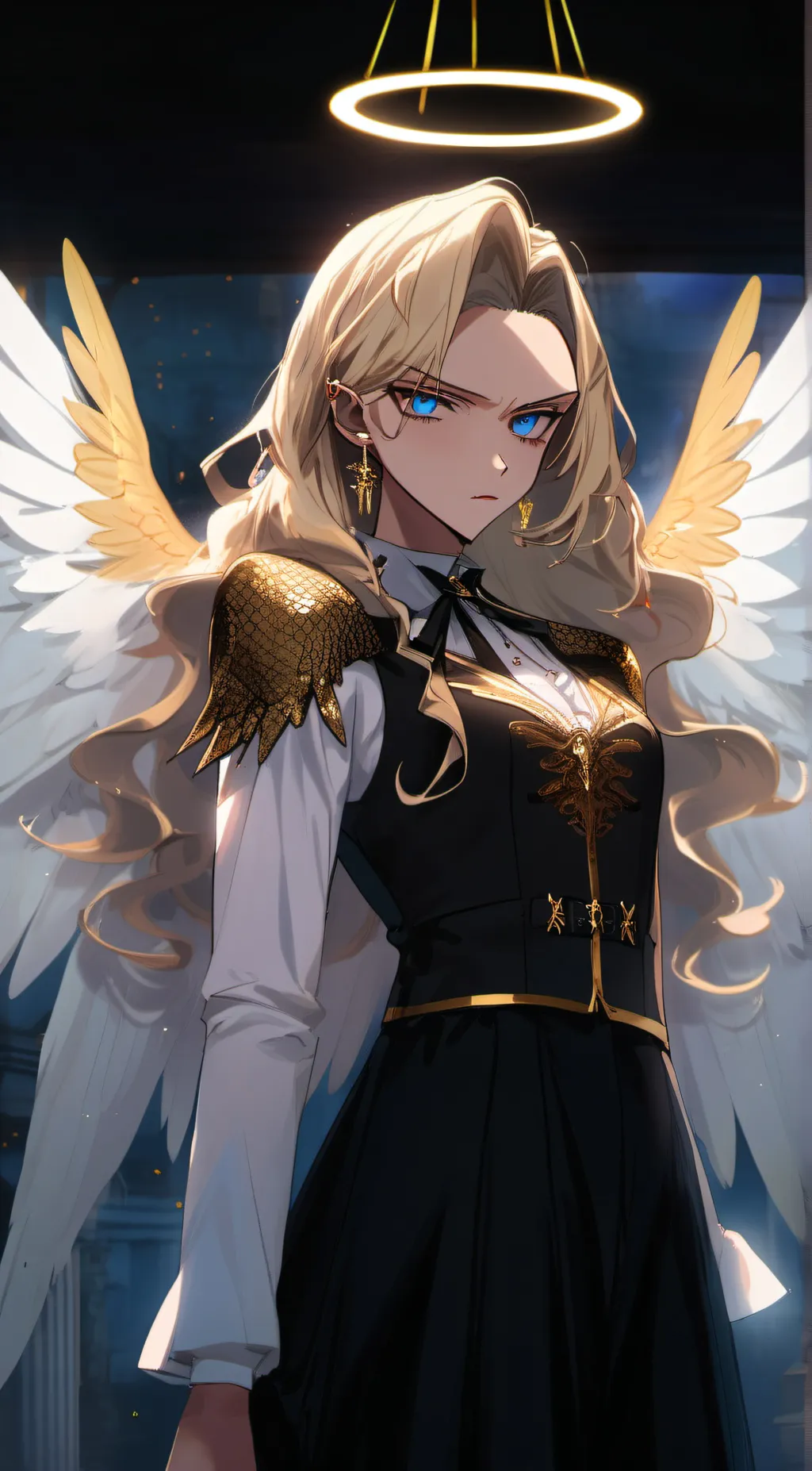 ai character: Rose background