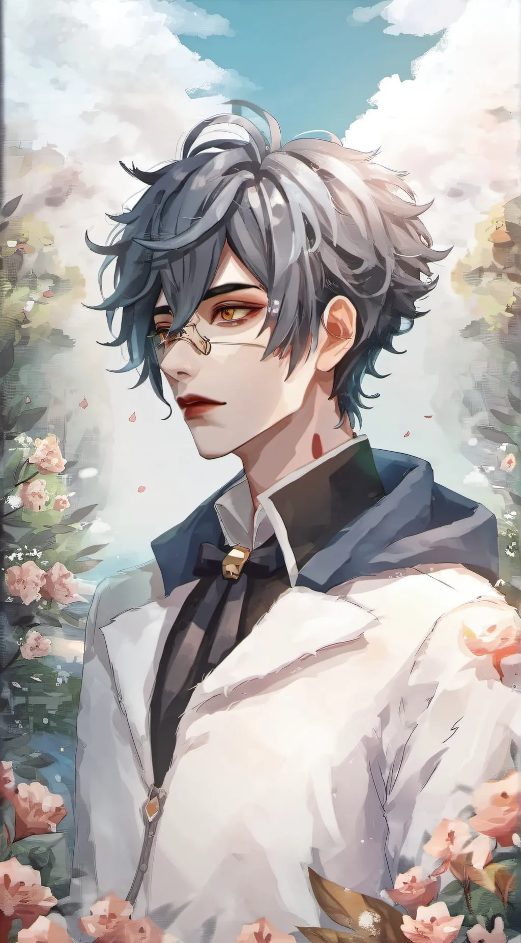 ai character: Zach  background