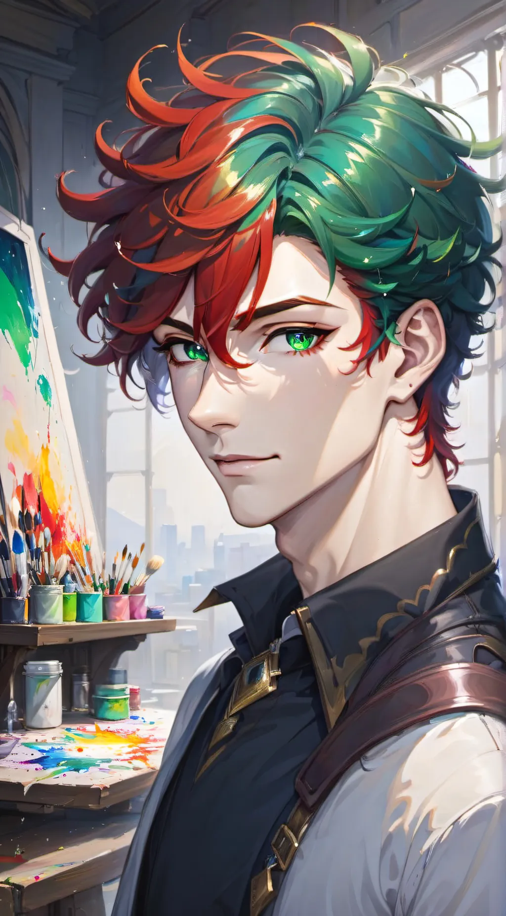 ai character: Felix background