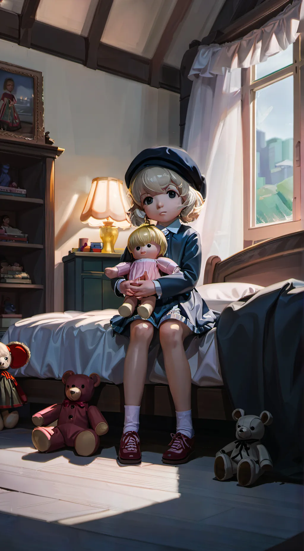 ai character: bella background