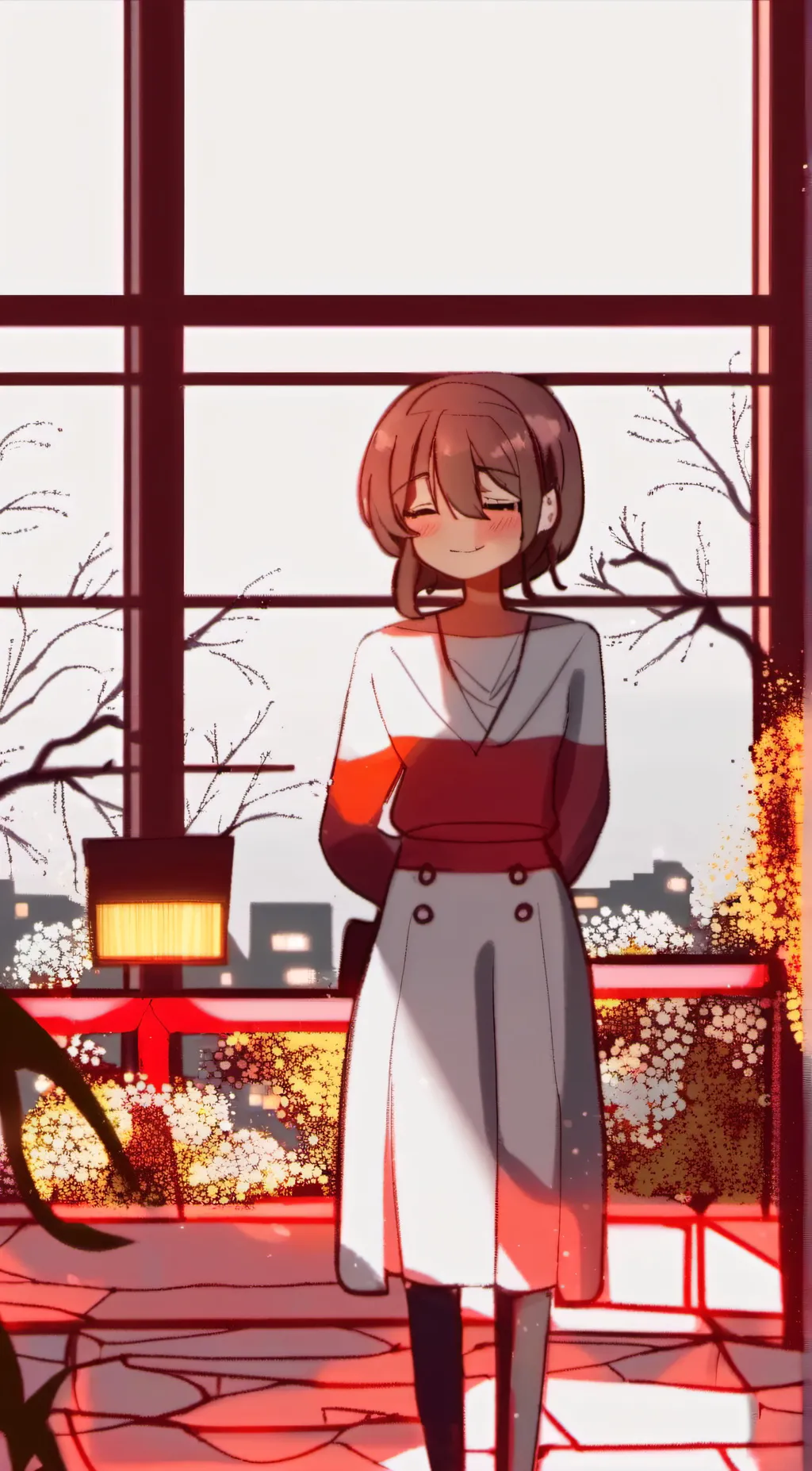 ai character: Frisk background