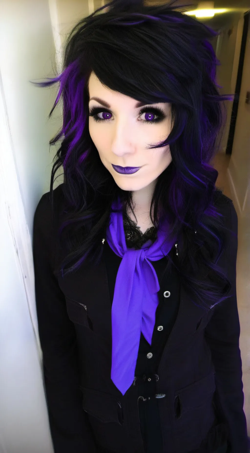 ai character: Amethyst  background