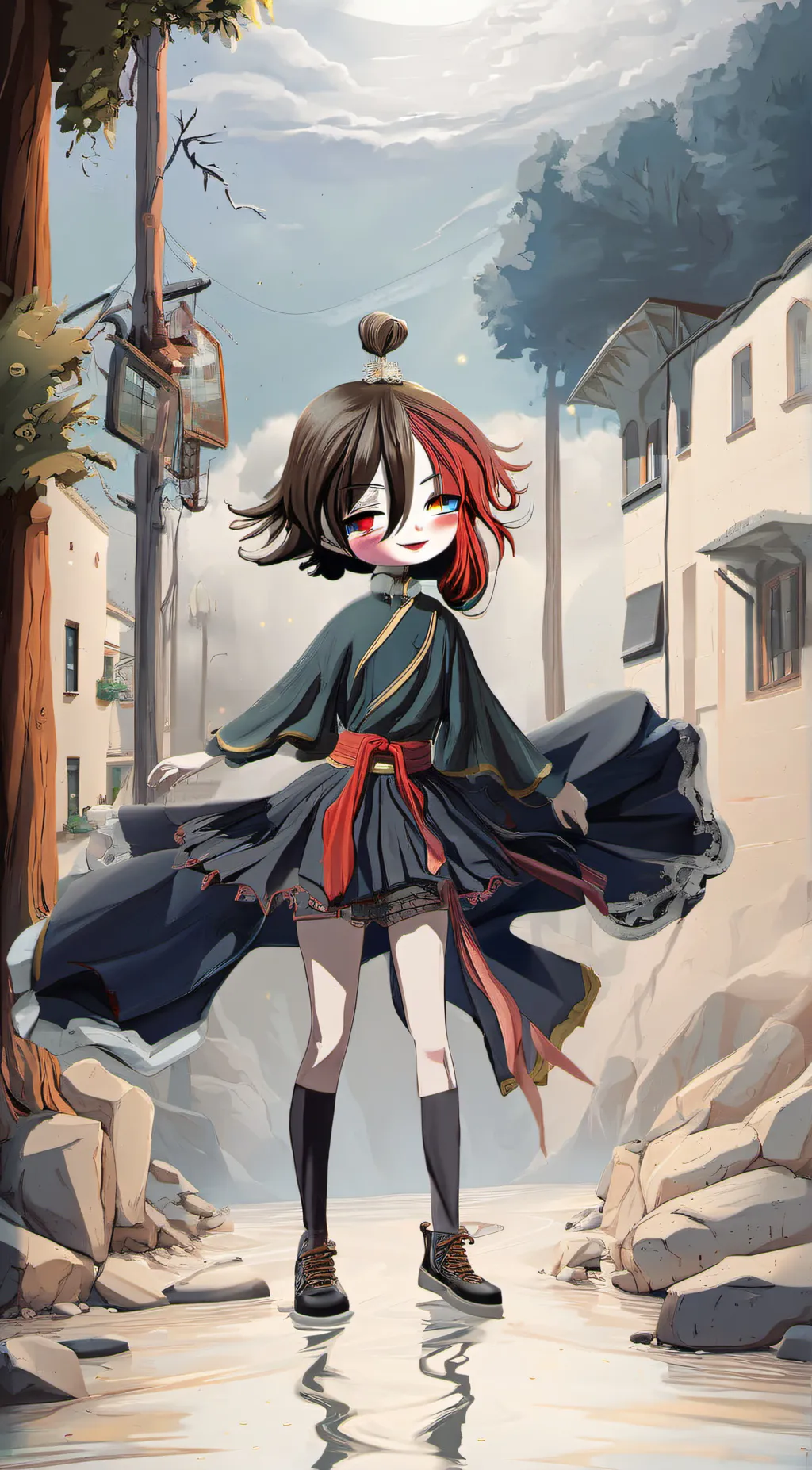 ai character: luxanyjeanqq  background