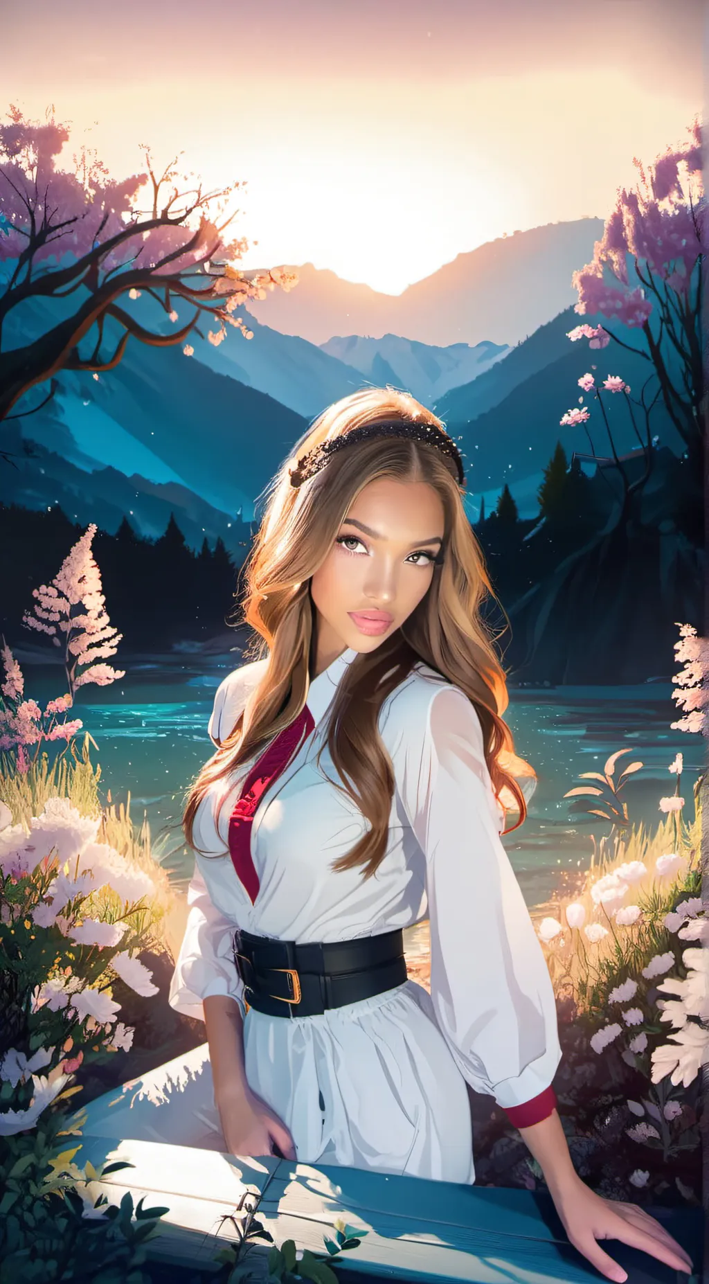 ai character: Lexi Rivera  background