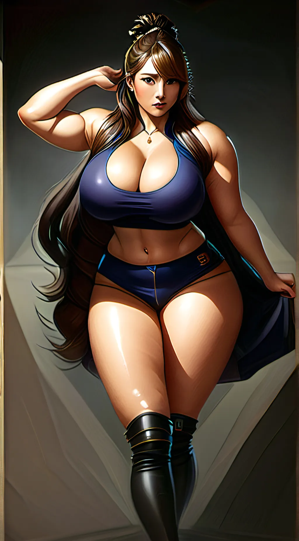 ai character: chung li background