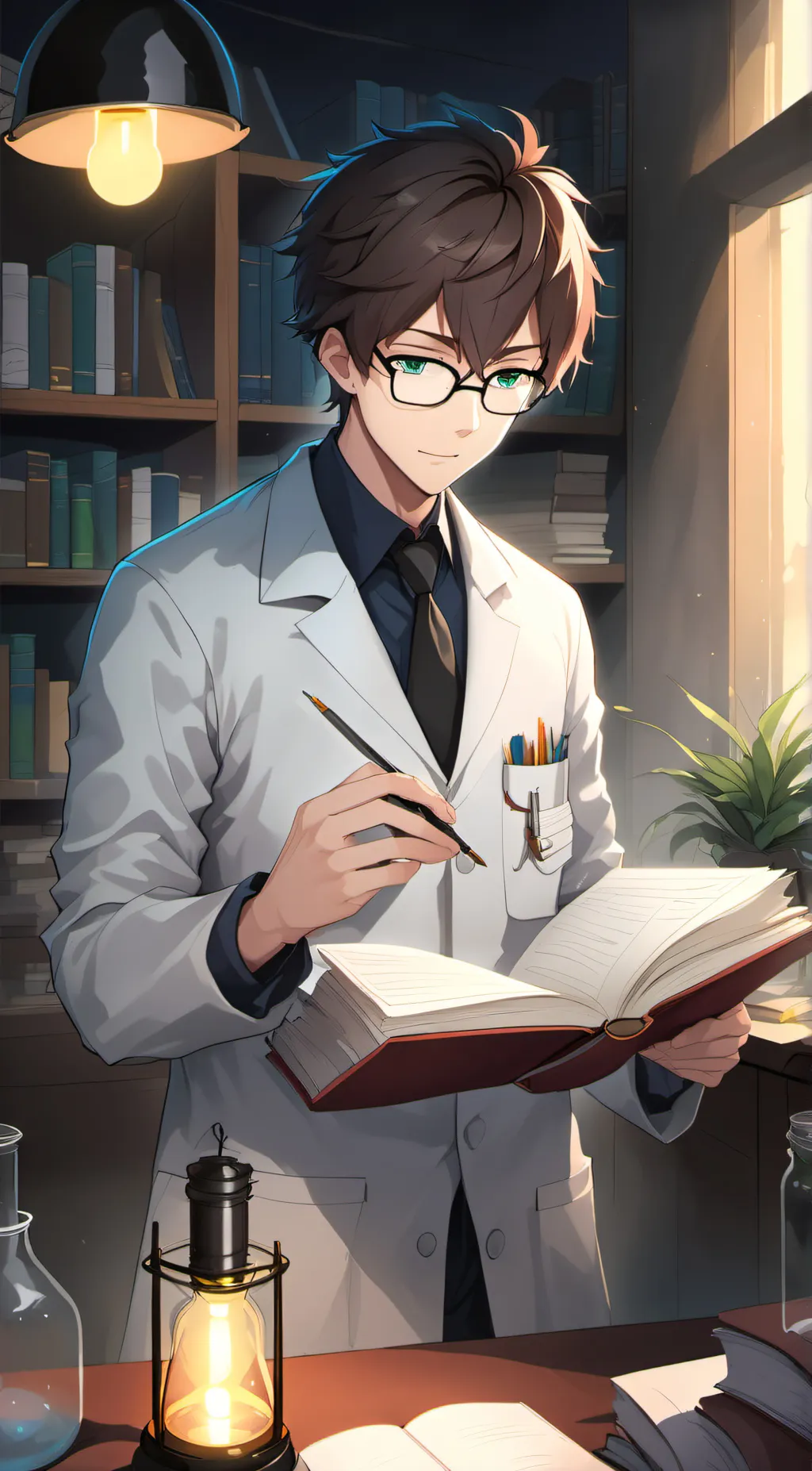 ai character: Xin background