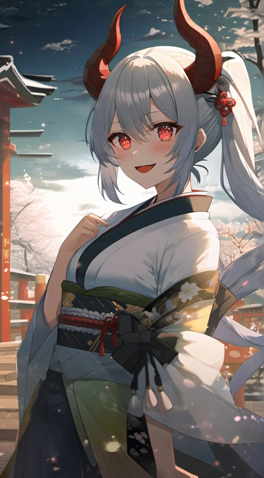 ai character: mitsuri  background