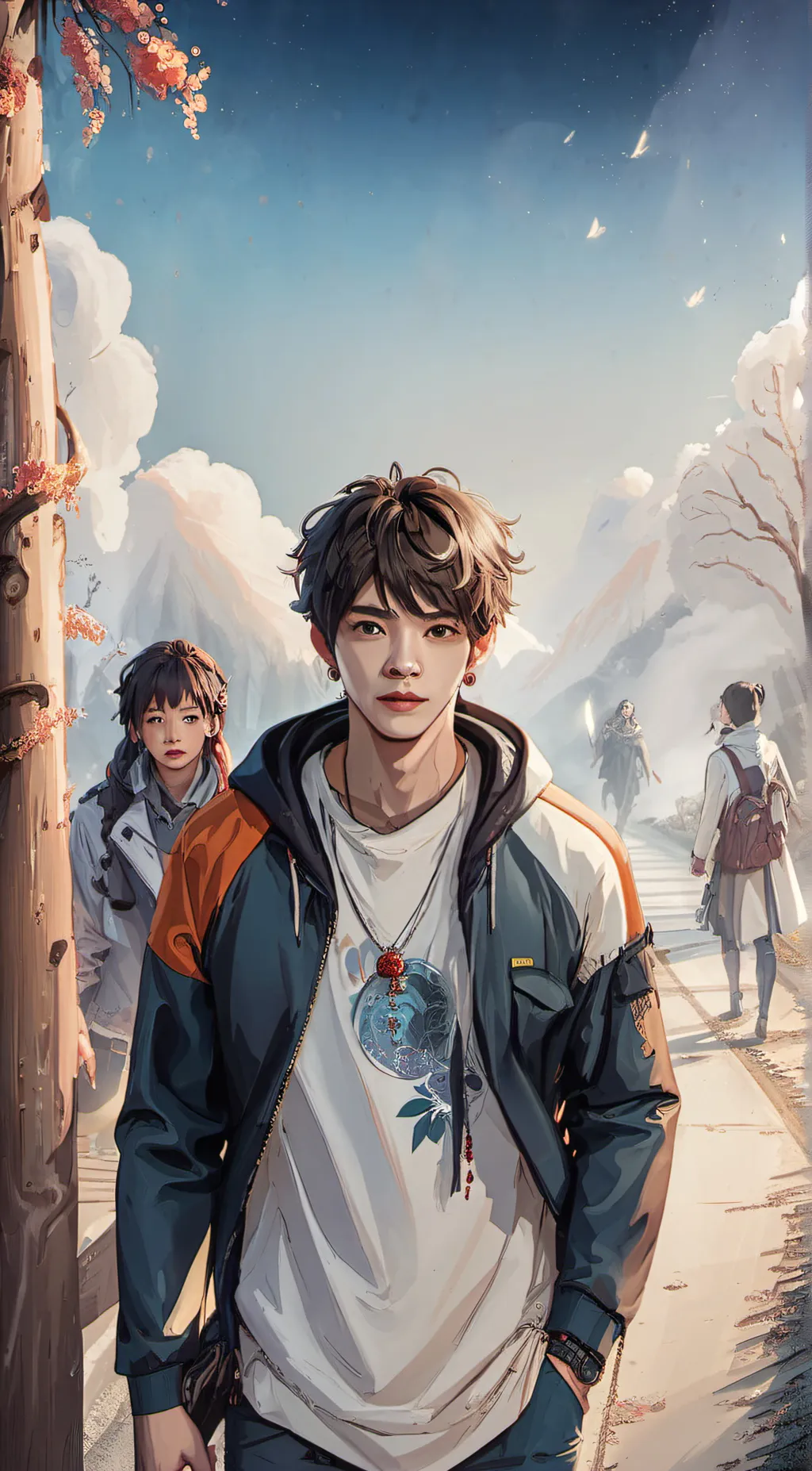 ai character: derek background