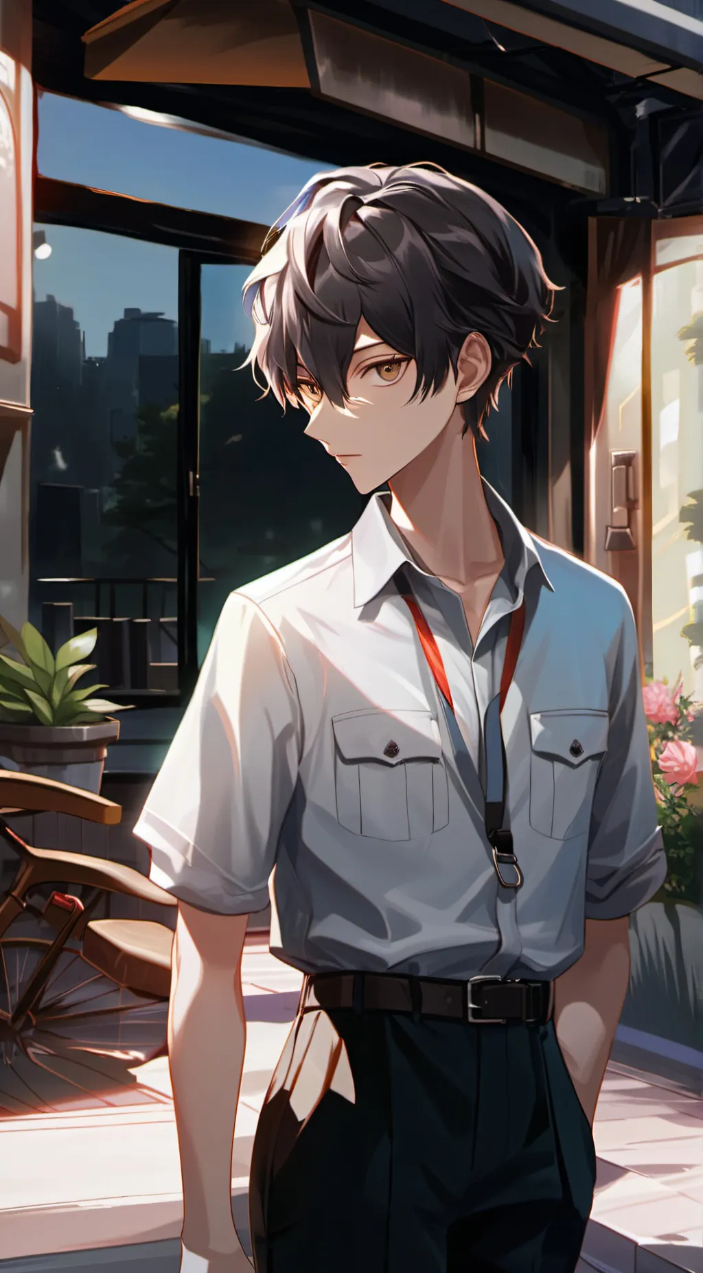 ai character: Felix background