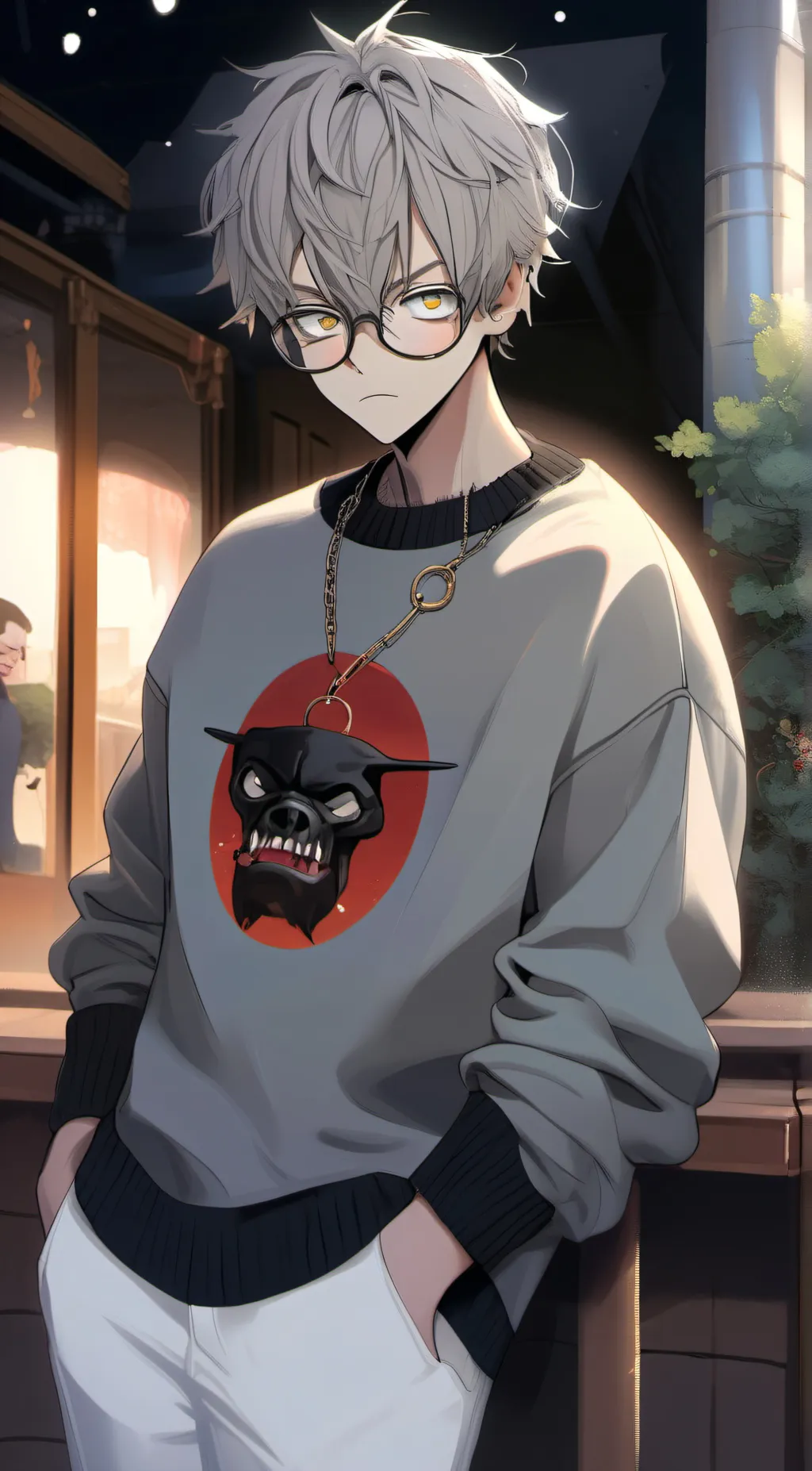 ai character: Asher background