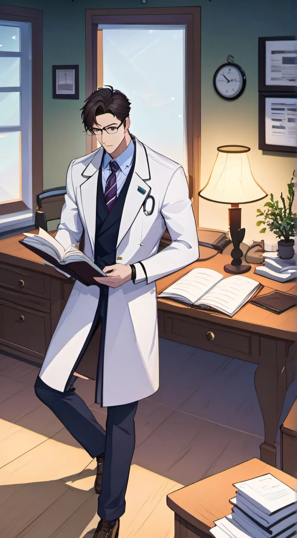 ai character: hg background