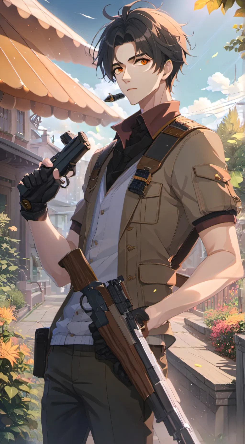 ai character: Dennis Awanqe background