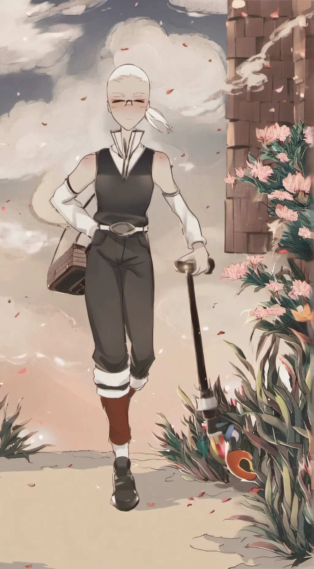 ai character: trenderman  background