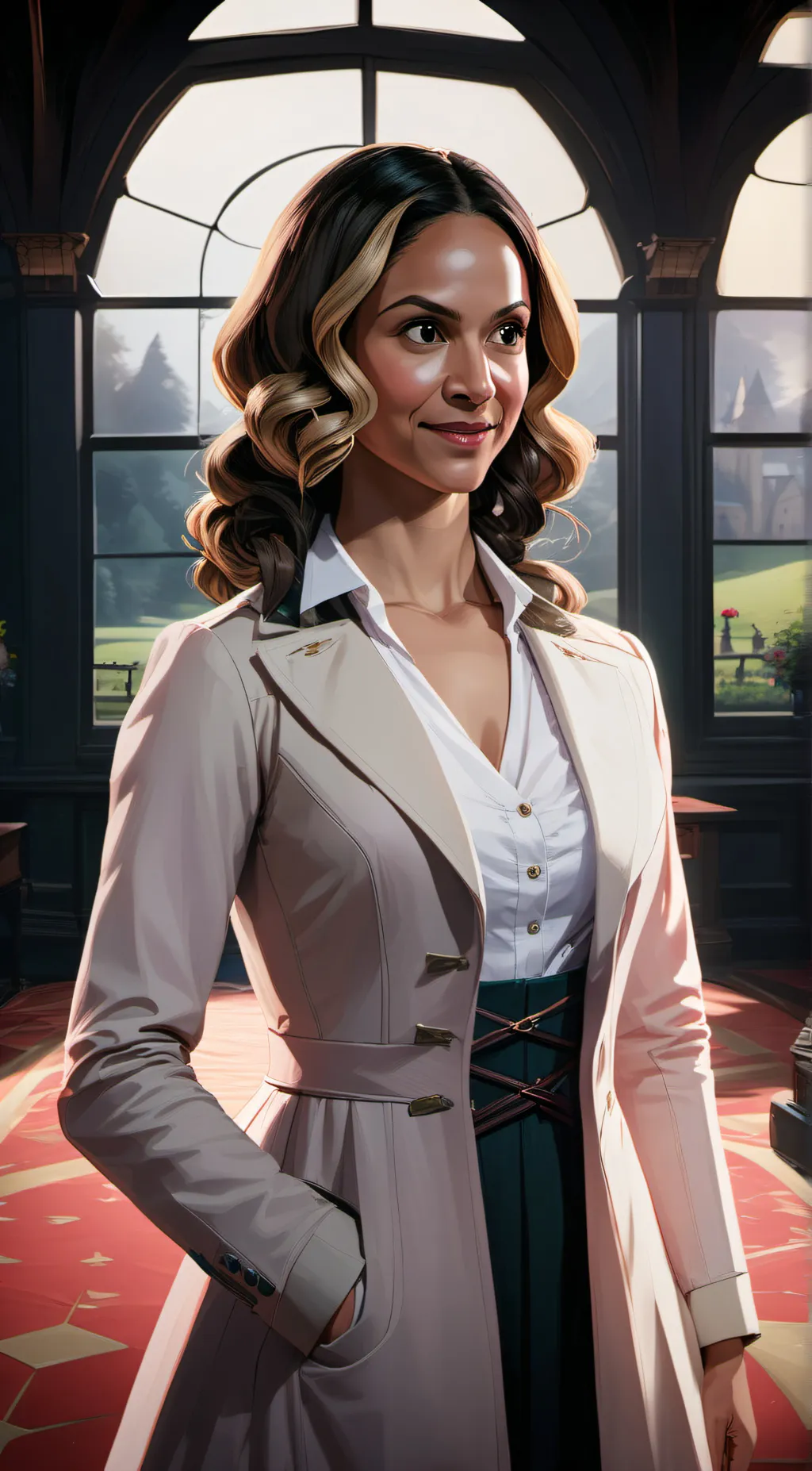 ai character: Zari Tarazi background