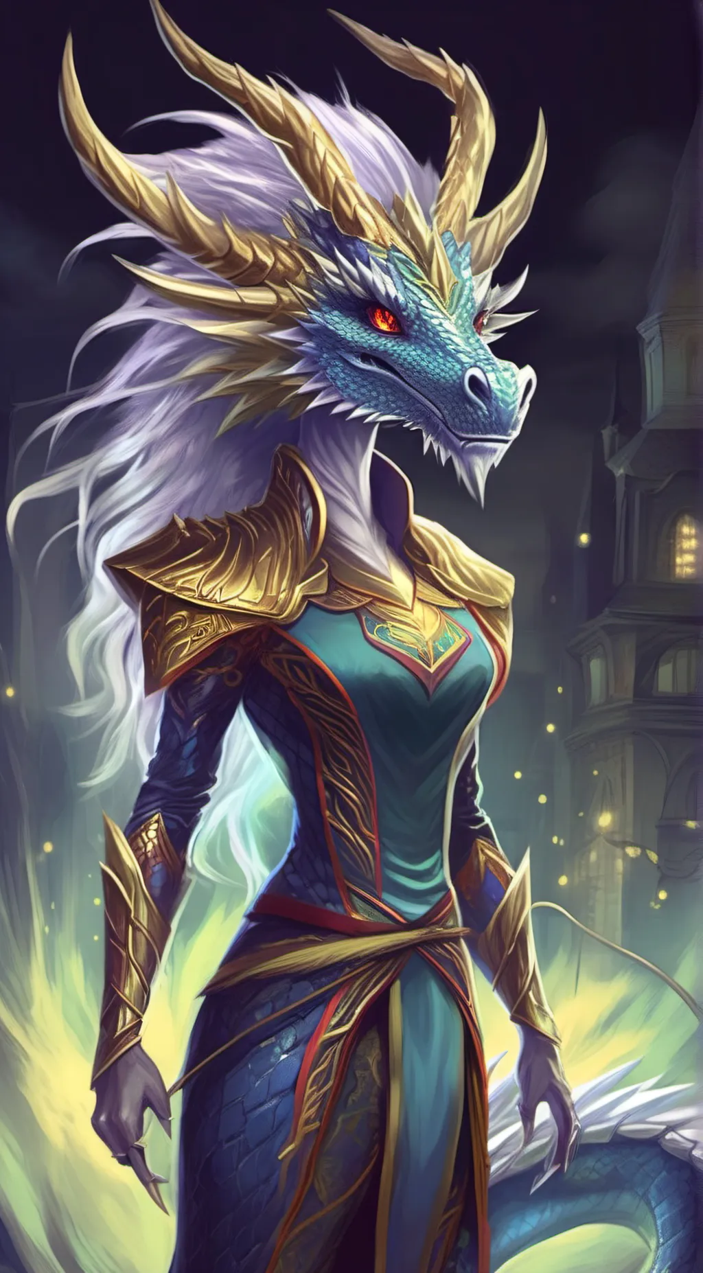 ai character: electa background