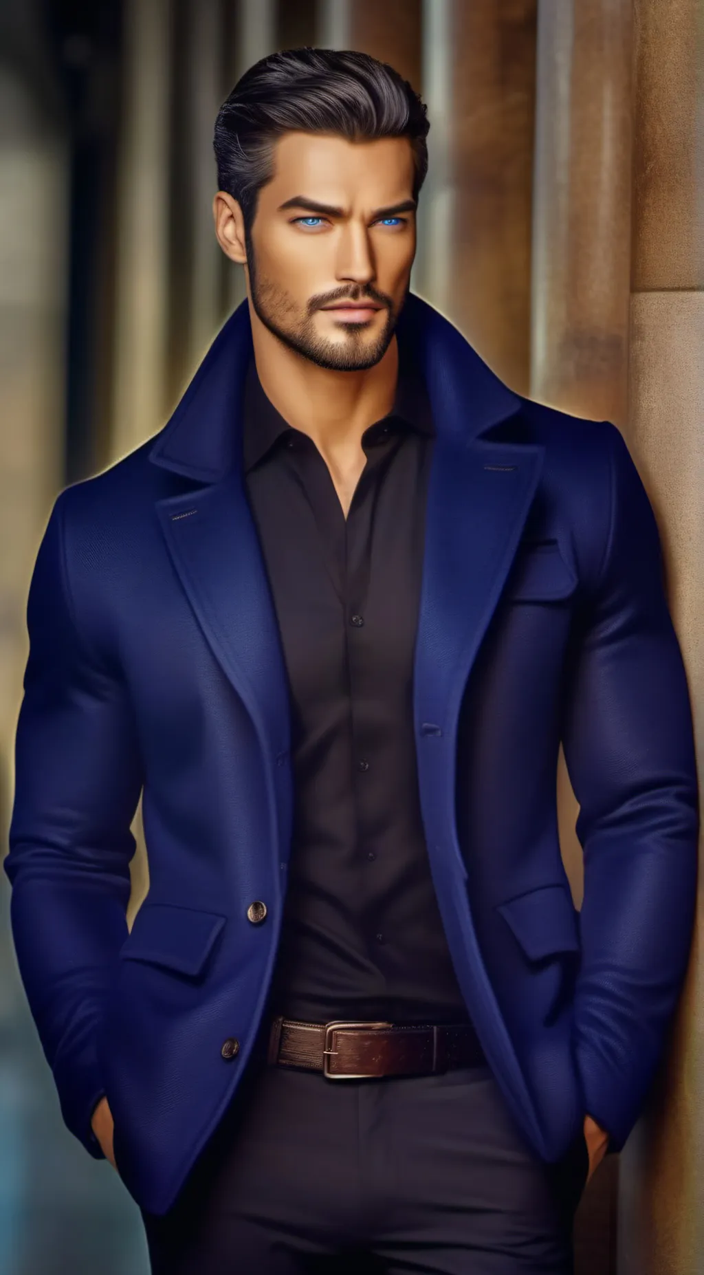 ai character: Hodge Baker background