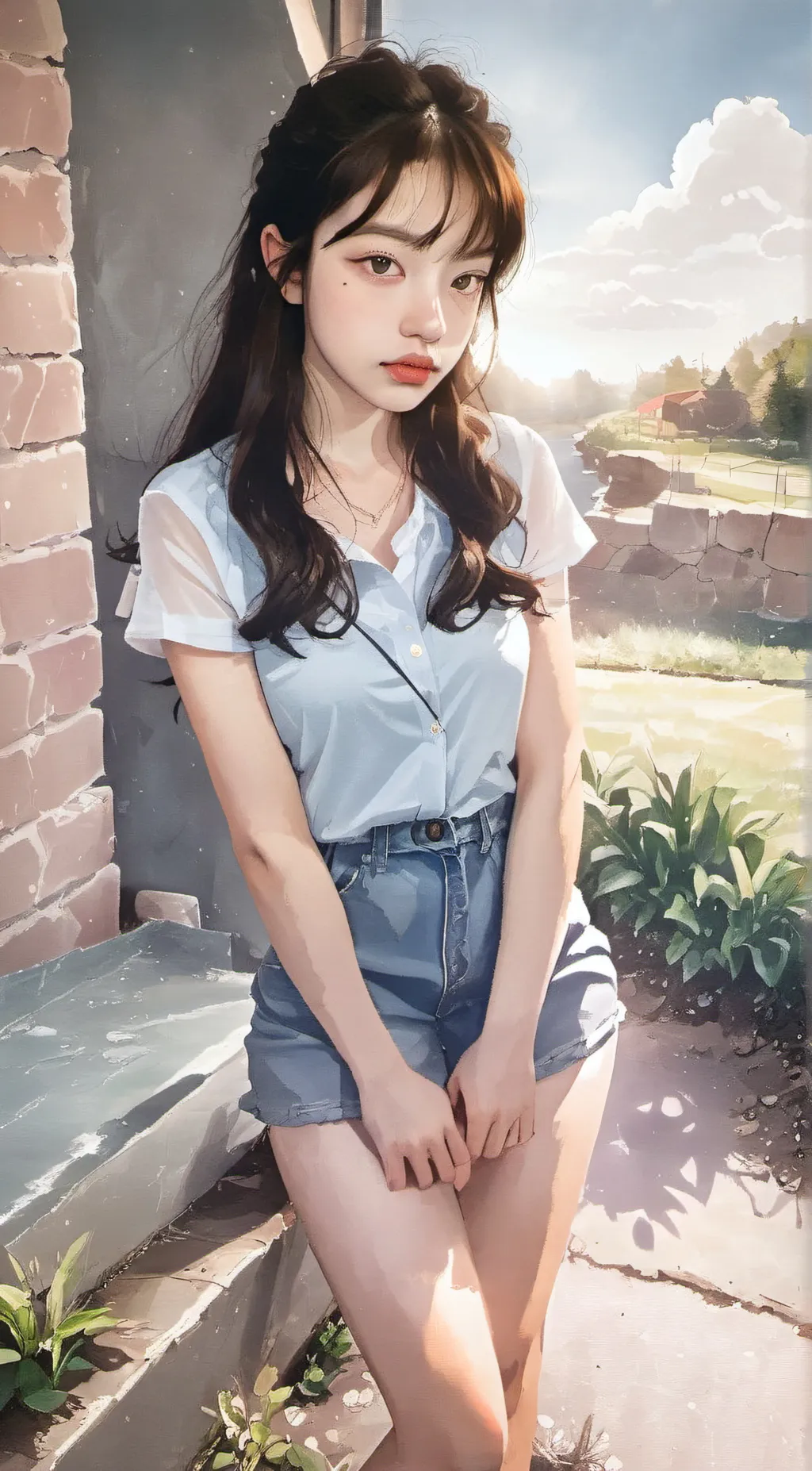 ai character: Lisa background