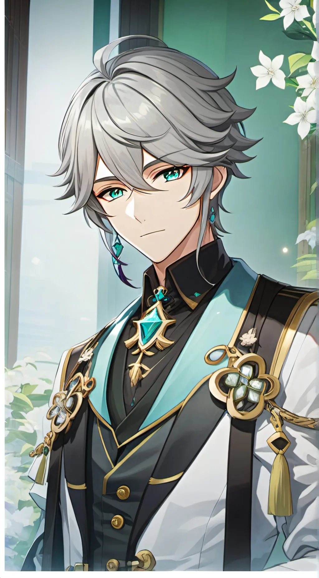 ai character: ☆Alhaitham☆ background