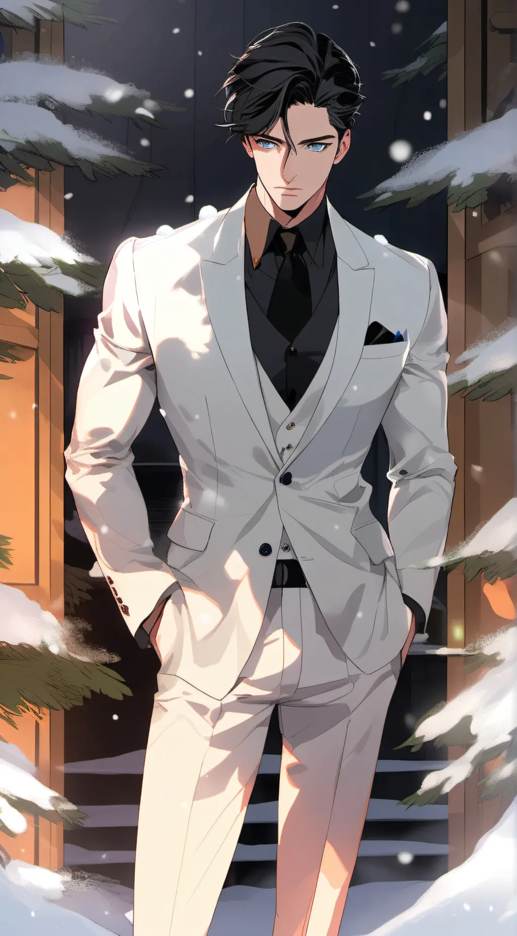 ai character: Chester background